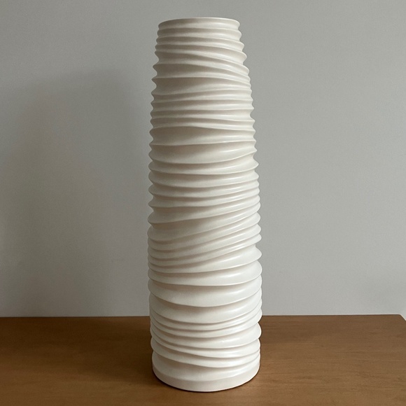 Decorative Ceramic Vase - 20 inches - Picture 2 of 7